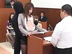 In The Court Room, The Proceedings Went On As If Nothing Was Happening